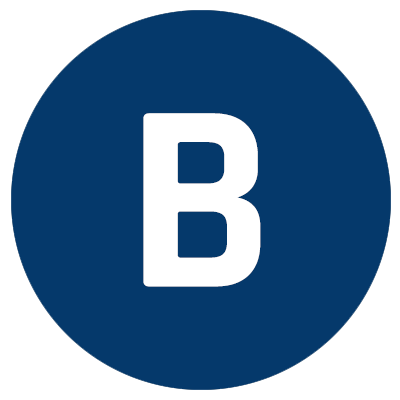 B