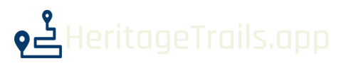 heritage logo white text